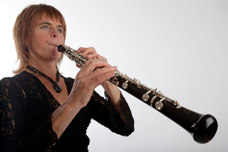 Oboe in playing