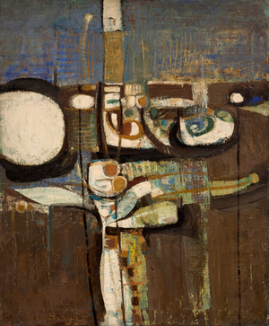 Untitled 10, 1962 (oil on canvas)	
