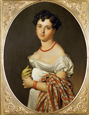 Mme. Panckoucke, Cecile Bouchet. Painted in Rome …