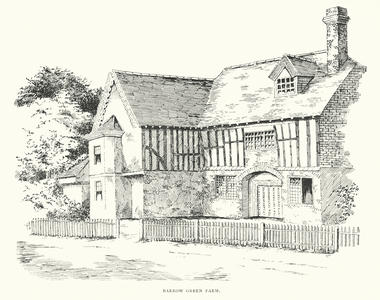 Barrow Green Farm (litho)