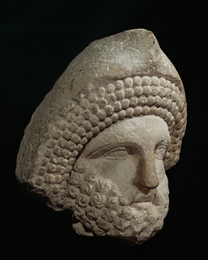 Male head from Petra