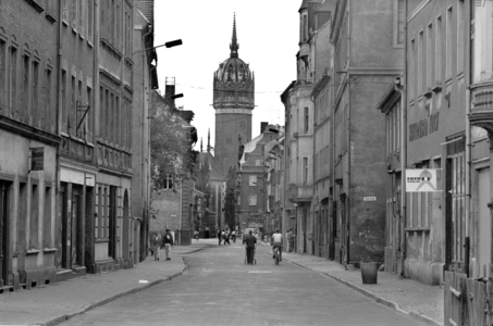 Wittenberg 1990, old town (photo)