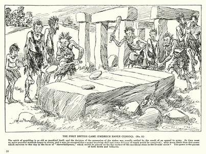 The First British Game, Ymdrech Haner Ceiniog (litho)