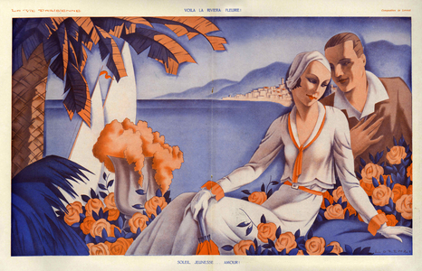 La Vie Parisienne, Magazine Plate, France, 1930s (print)