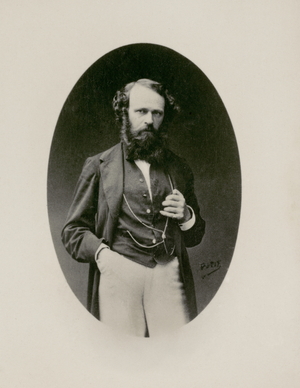 Portrait de l ecrivain Arsene Houssaye  (photo)