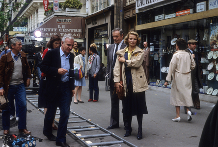 Yves Montand et Nicole Garcia