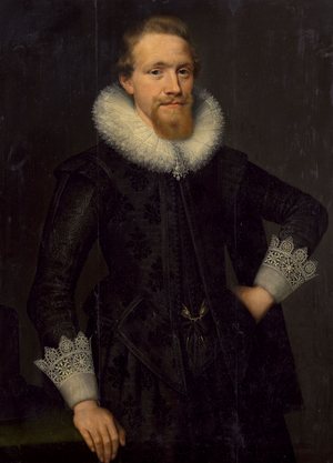 Portrait of Jacob Pergens, 1619 (oil on panel)