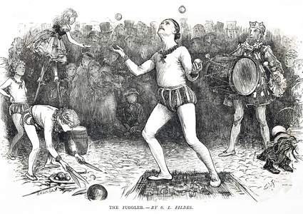 A juggler