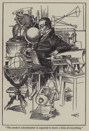 Illustration for The Essays of Elia by Charles Lamb (litho)