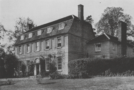 Old Warden Rectory, Bedfordshire (b/w photo)