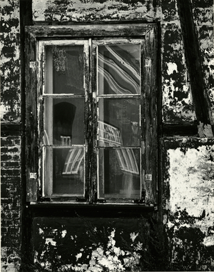 Window, Europe, 1972 (silver gelatin print)