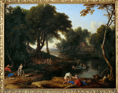 Paysage aux baigneuses - landscape with bathers …