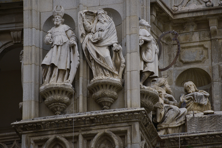 Spain, Toledo, Cathedral of Saint Mary, Built in Gothic style between 1227 and 1493 (sculpture)