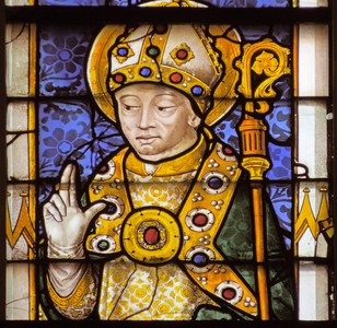 Window depicting Saint Martin (stained glass)