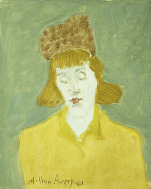 Turbaned Girl, 1961 (oil on canvasboard)