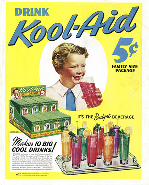 Kool-Aid Magazine Advert, USA, 1940s