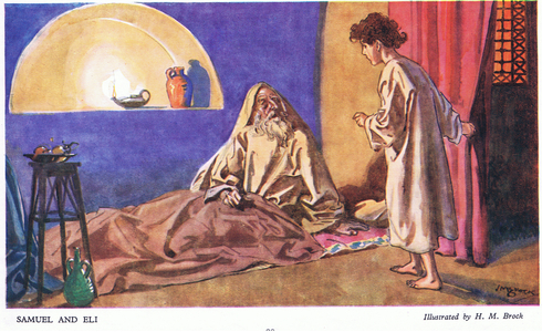 Samuel and Eli (litho)