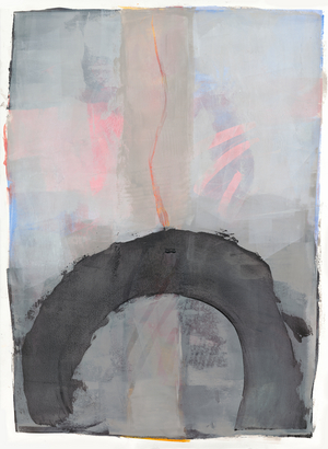 Sure Thing,2015 (oil on paper)