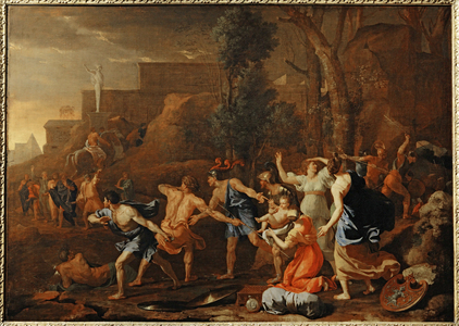 Le jeune Pyrrhus sauve - Young Pyrrhus saved …