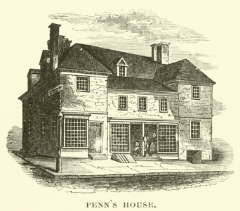 Penn's House (engraving)