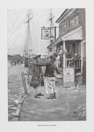 Brownejohn's Wharf (engraving)