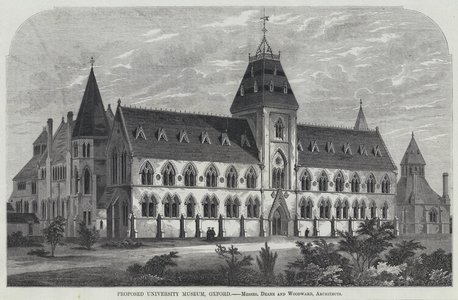 Proposed University Museum, Oxford (engraving)