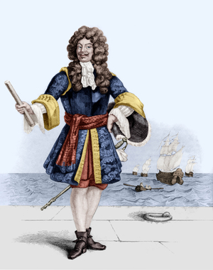 Abraham Duquesne,  19th century (engraving)