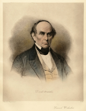Daniel Webster (copper plate print)