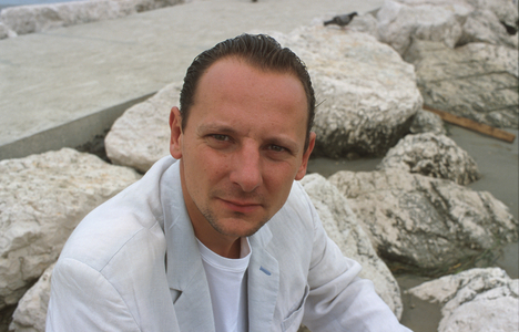 Venice, 58. International Film Festival, the Director Damien Odoul, 2001 (photo)