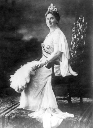 Queen Wilhelmina, 1938 (b/w photo)