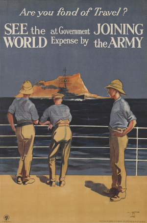 Are You Fond of Travel?, 1919-20 (colour litho)