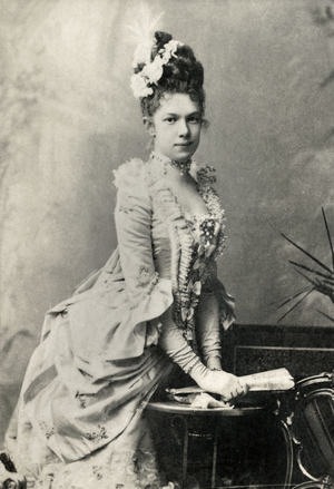 Portrait de Marie Valerie , Princesse d Autriche Hongrie (photo)