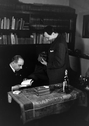 Prominent austrian personalitys, Germany 1930s (b/w photo)