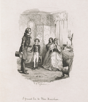 'I present Joe to Miss Havisham'.