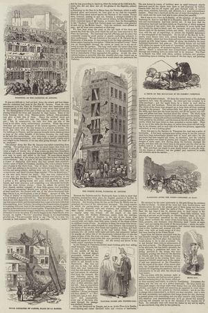 Paris after the Insurrection (engraving)