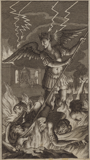 Depiction of hell (engraving)