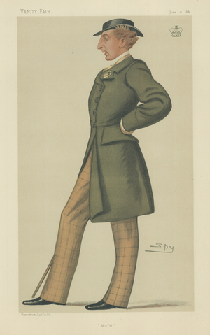 Lord Ribblesdale (colour litho)