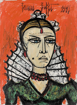 Elisabeth of Spain, 1998 (oil on canvas)