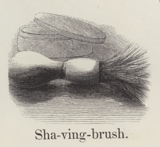 Shaving brush (engraving)