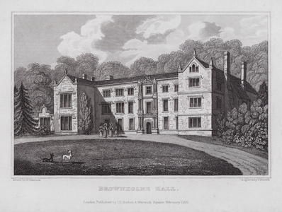 Brownholme Hall (engraving)