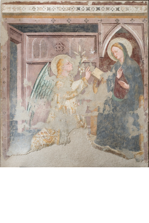 Annunciation, c.1380-1400 (staccato fresco)