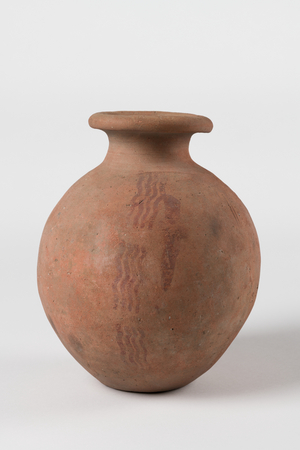 Jar, c.3300-3100 B.C (clay, pigment)