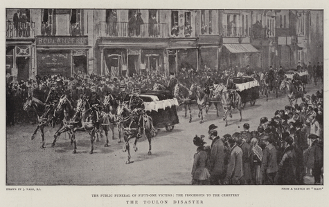 The Toulon Disaster (litho)