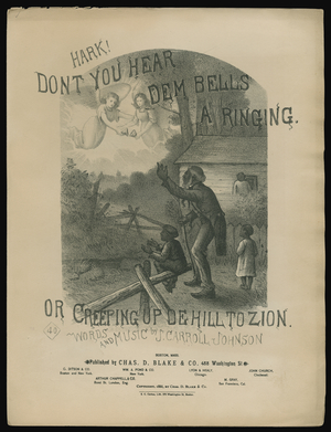 Dont You Hear Dem Bells A Ringing, 1885 (print)