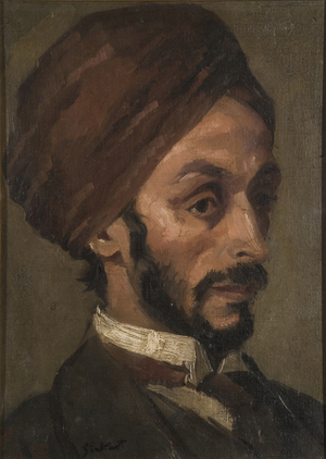 Portrait of an Afghan Gentleman, c.1895 (oil on canvas)