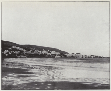 Kaifa, View taken from the sea (b/w photo)
