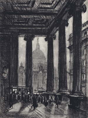 The Post Office (litho)