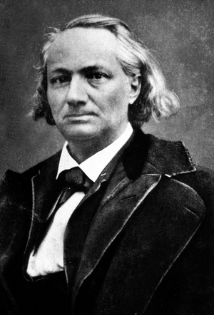 Charles Baudelaire, c.1864 (b/w photo)