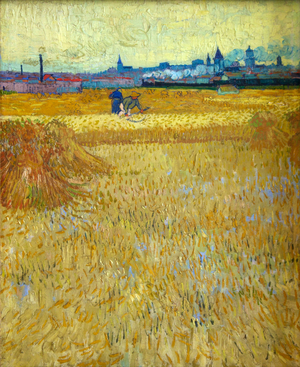 The Harvesters, 1888 (oil on canvas)