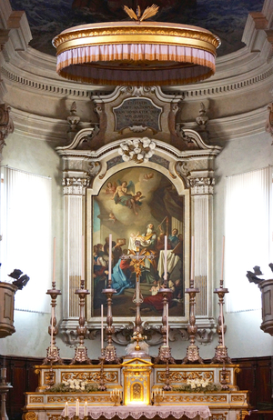 High altar of St. Augustine, Reggio Emilia, Emilia-Romagna, Italy (photo)